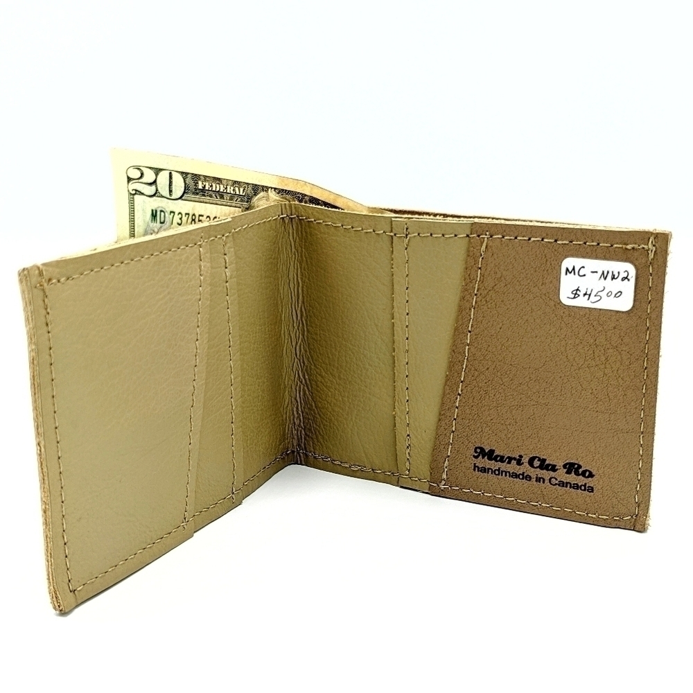 Car seat Leather wallet 1990 Jaguar XJ6 Upcycled
